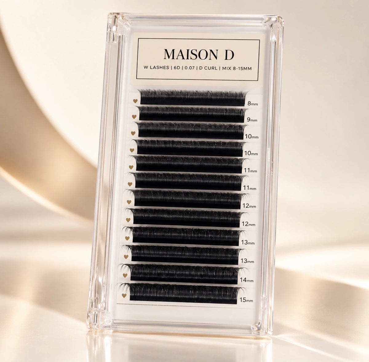 Boite extension de cils 0.07 6DW MIXTE