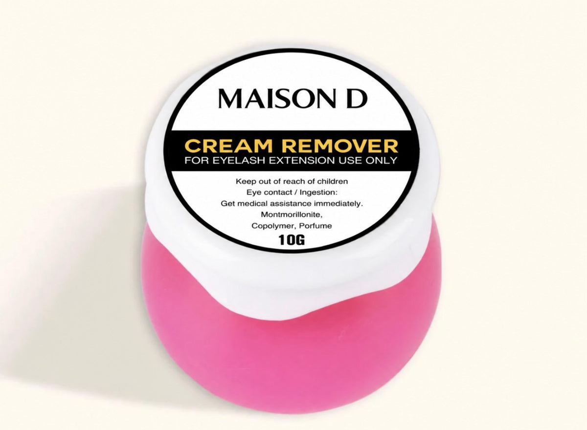 Remover Crème Professionnel - Dépose Extensions de Cils | Maison D