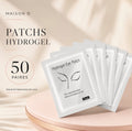 Hydrogel Eye Patch – 50 paires pour extensions de cils