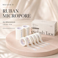 Ruban micropore pour extensions de cils – Coffret de 24 rouleaux