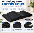 Matelas Ergonomique Noir pour Lit Esthétique – Confort & Soutien Professionnel