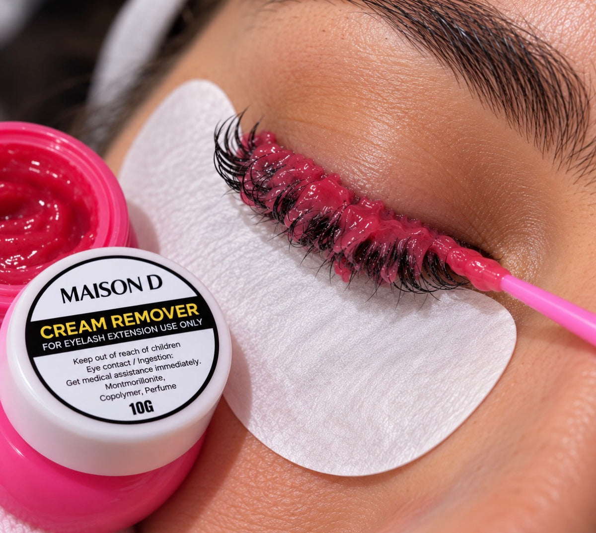 Remover Crème Professionnel - Dépose Extensions de Cils | Maison D